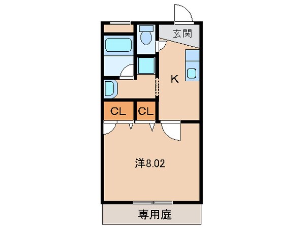 フジパレス西国分の物件間取画像